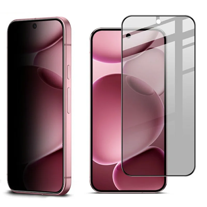 IMAK For Google Pixel 10 Pro XL Privacy Screen Protector Anti Peep Tempered Glass Film (Fingerprint Unlock)