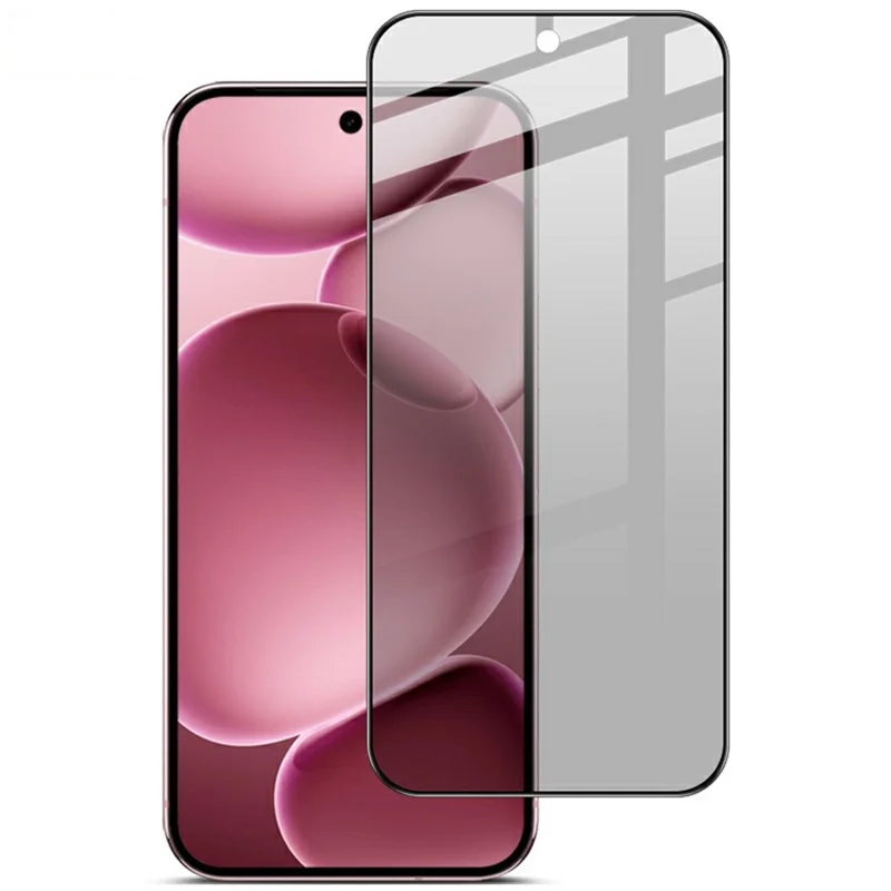 IMAK For Google Pixel 10 Pro XL Privacy Screen Protector Anti Peep Tempered Glass Film (Fingerprint Unlock)