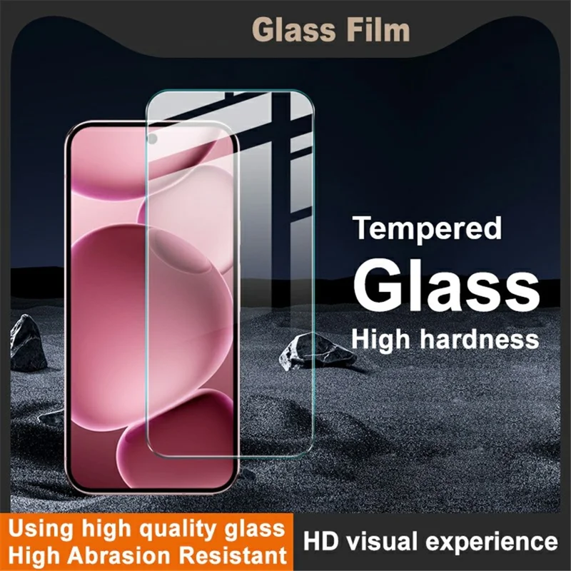 IMAK H Series For Google Pixel 10 Pro XL Screen Protector Tempered Glass HD Clear Film (Fingerprint Unlock)