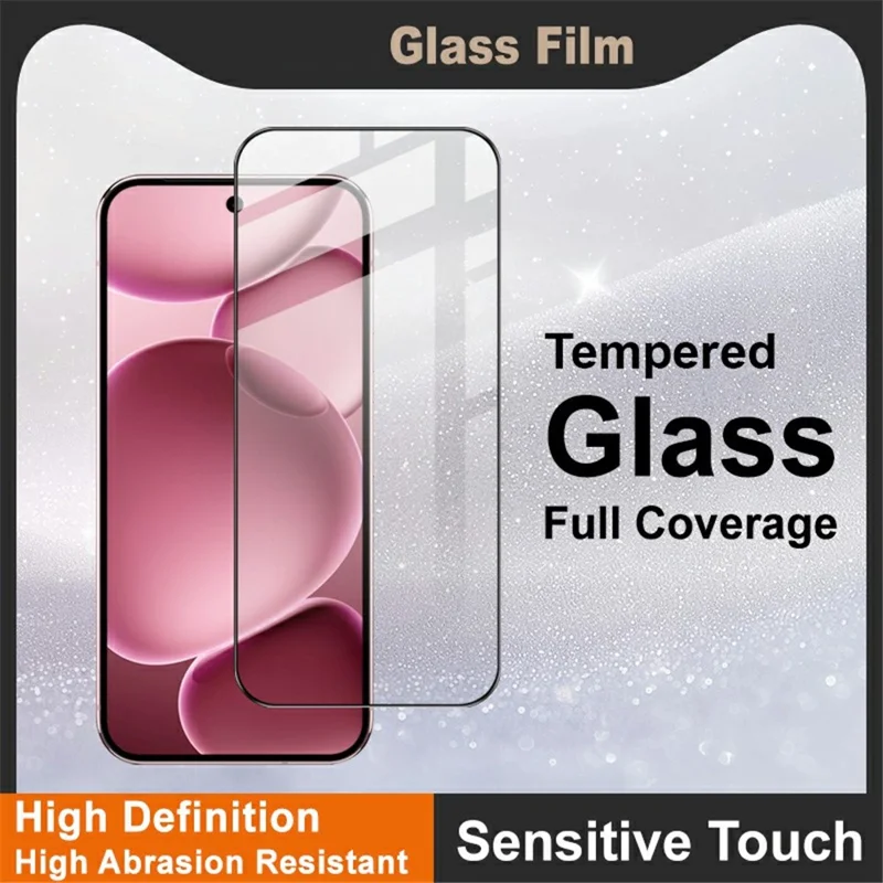 IMAK Pro+ Series For Google Pixel 10 Pro XL Screen Protector Full Coverage Tempered Glass Film (Fingerprint Unlock)