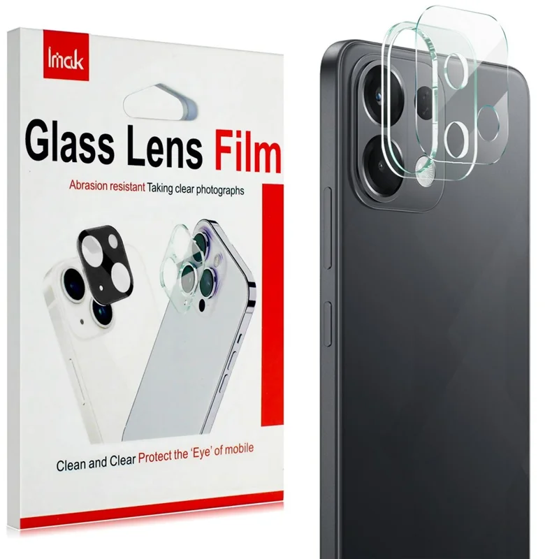 IMAK For Oppo K13 5G Tempered Glass Camera Lens Protector + Acrylic Lens Cap