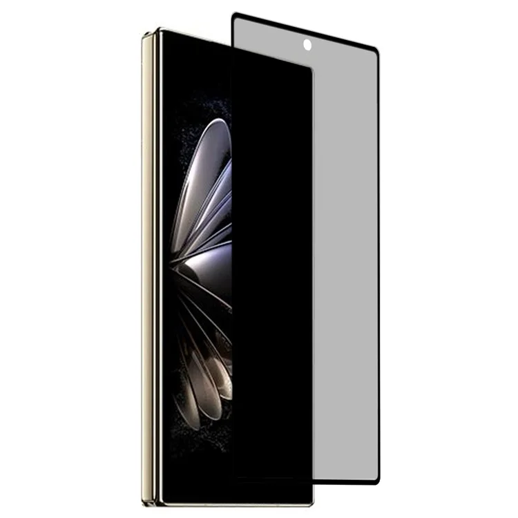 Protetor de tela para Xiaomi Mix Fold 2 5G 3D Curved Anti-Explosion Anti-Spy Tempered Glass Protective Film (Side Glue)