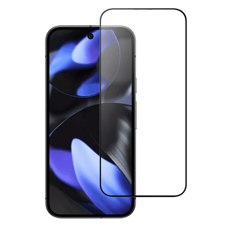 For Google Pixel 10 Pro XL AGC Glass Screen Protector Full Glue Black Edge Tempered Glass