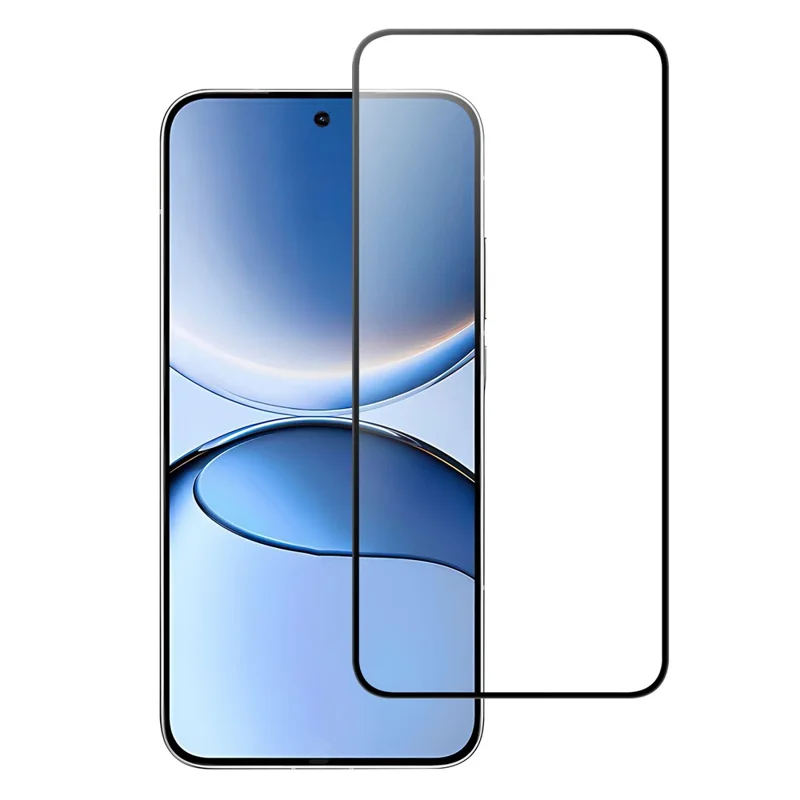 Pour Xiaomi Redmi Turbo 4 Pro 5G / Poco F7 5G Protecteur d'écran en verre AGC Collage complet Bord noir Film de protection d'écran