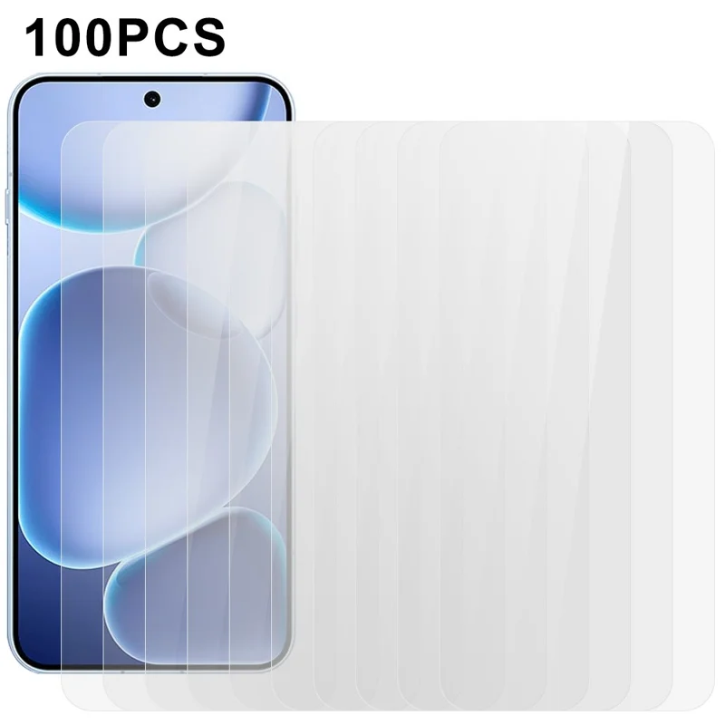 100 Stück Displayschutz für Oppo Find X8s 5G Displayschutzfolie Gehärtetes Glas Kratzfest