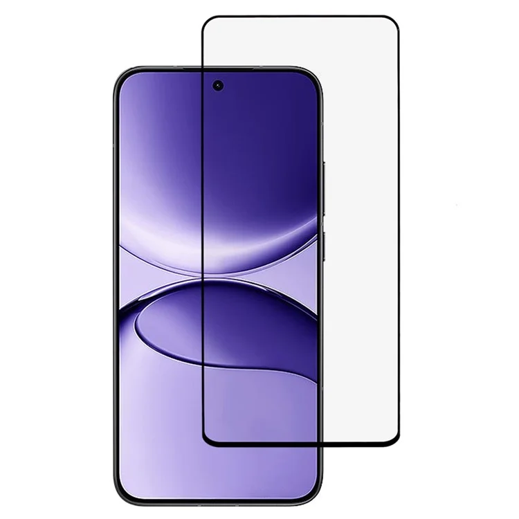 Para Xiaomi Poco F7 5G / Redmi Turbo 4 Pro 5G Protetor de Tela de Vidro Temperado com Impressão de Seda e Cola Completa