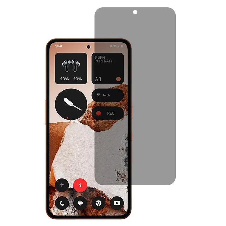 Защитное стекло For Nothing CMF Phone 2 Pro с антишпионской защитой, высококачественное алюминий-кремниевое стекло