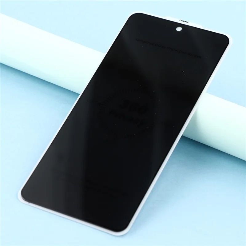 For vivo X200s 5G Privacy Tempered Glass Screen Protector Ultra-Thin Silk-Printed Screen Film with Fingerprint Unlock