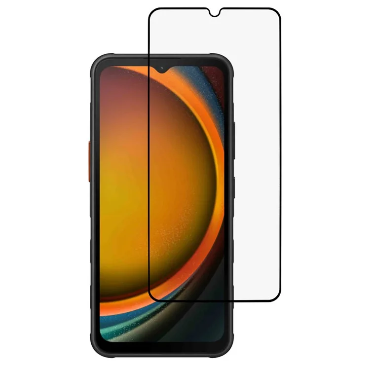 Screen Protector For Samsung Galaxy XCover7 Pro  /  XCover7 Silk Printing Full Glue HD Clear Screen Film