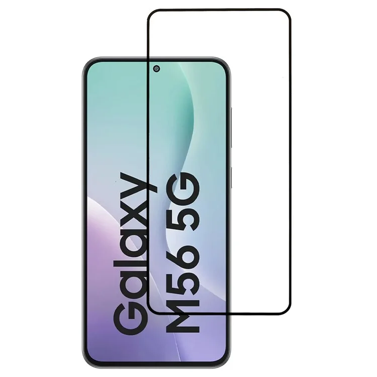 Screen Protector For Samsung Galaxy M56 5G  /  F56 5G Silk Printing Full Glue HD Clear Screen Film