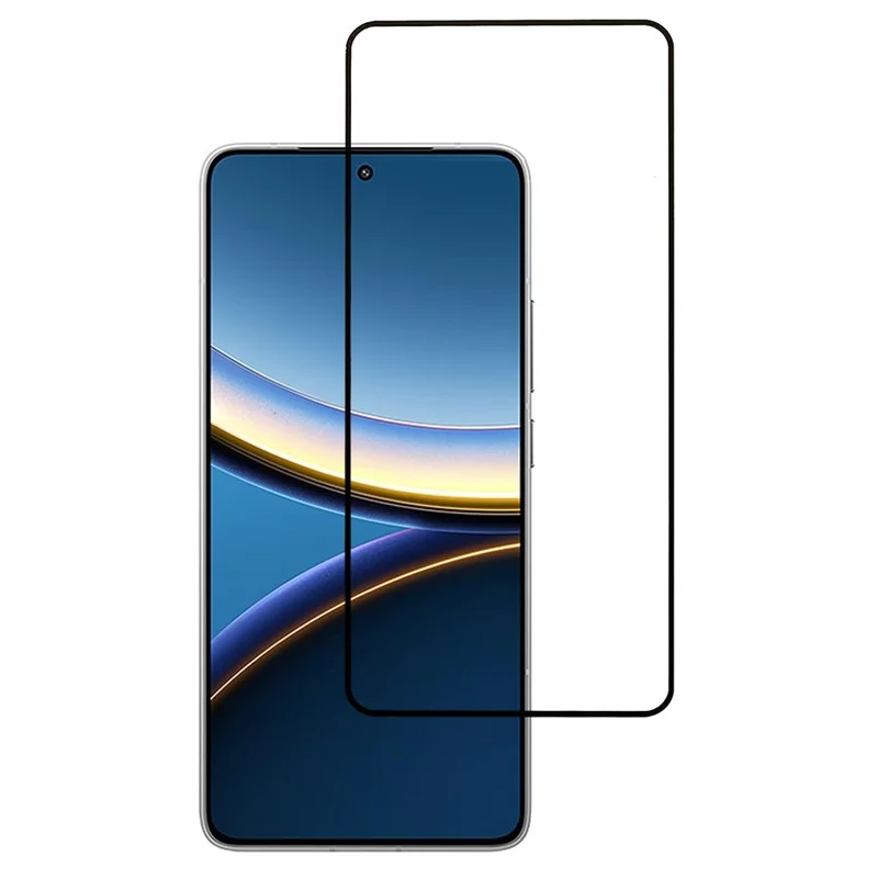 Screen Protector For Xiaomi Poco F7 Ultra 5G  /  Poco F7 Pro 5G Silk Printing Full Glue HD Clear Screen Film