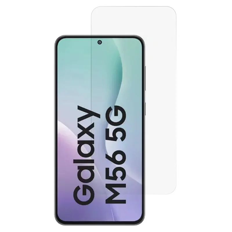 Screen Protector For Samsung Galaxy M56 5G  /  F56 5G High Aluminium Silicon Glass Film 2.5D Arc Edge