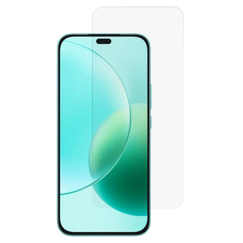 Skærmprotector til Honor 400 Lite 5G, højtyet glasfilm med højt indhold af aluminium og silicium, 2.5D buet kant