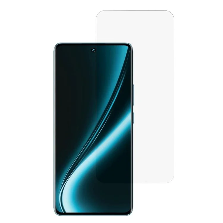 Защитное стекло для Realme Narzo 80 Pro 5G / Narzo 80x 5G / vivo iQOO Z10 5G с высококачественным алюминиево-кремниевым покрытием и изогнутым 2.5D краем