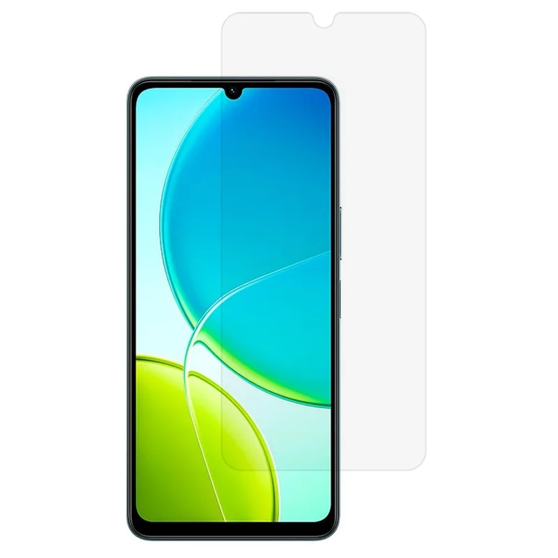 For vivo Y04 4G Screen Protector High Aluminium Silicon Glass Film 2.5D Arc Edge