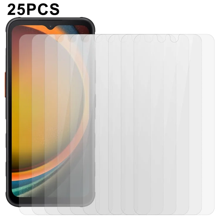 25 шт. Для Samsung Galaxy Xcover7 / XCover7 Pro Закалённое стекло Высокое определение Защитная плёнка для экрана