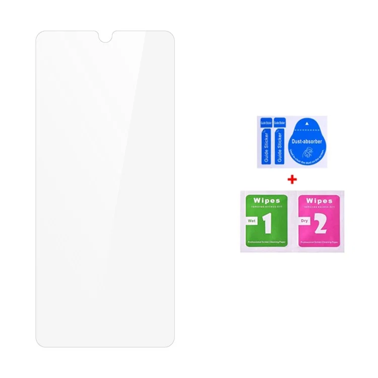 Bulk Purchasing For Xiaomi Redmi A5 4G (171.7mm) / Poco C71 4G Screen Protector Arc Edges Tempered Glass Clear Film