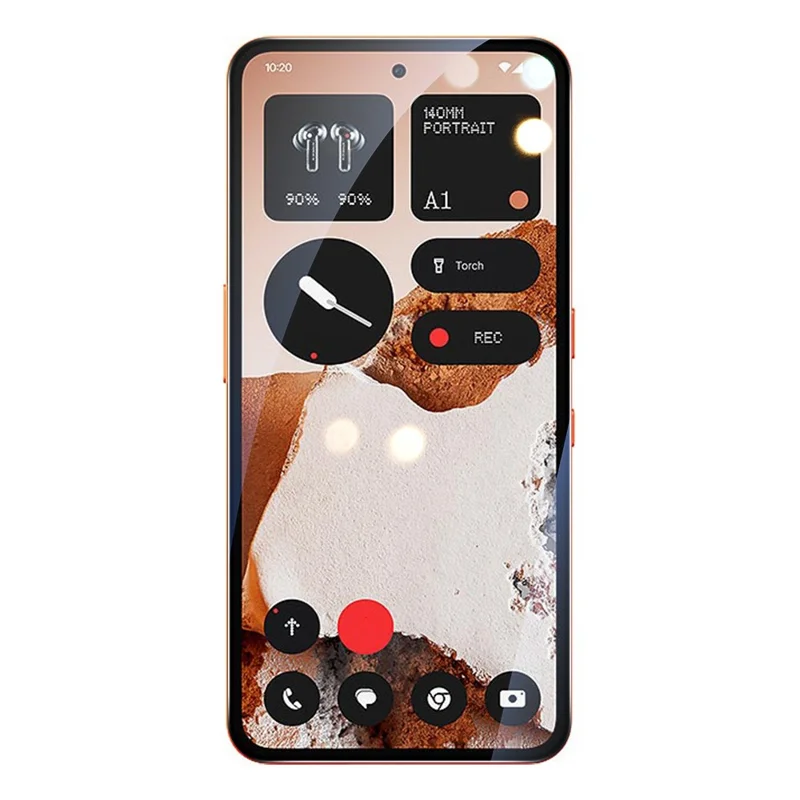 RURIHAI 10Pcs For Nothing CMF Phone 2 Pro High Aluminium-Silicon Glass Film 0.26mm 2.5D Screen Protector