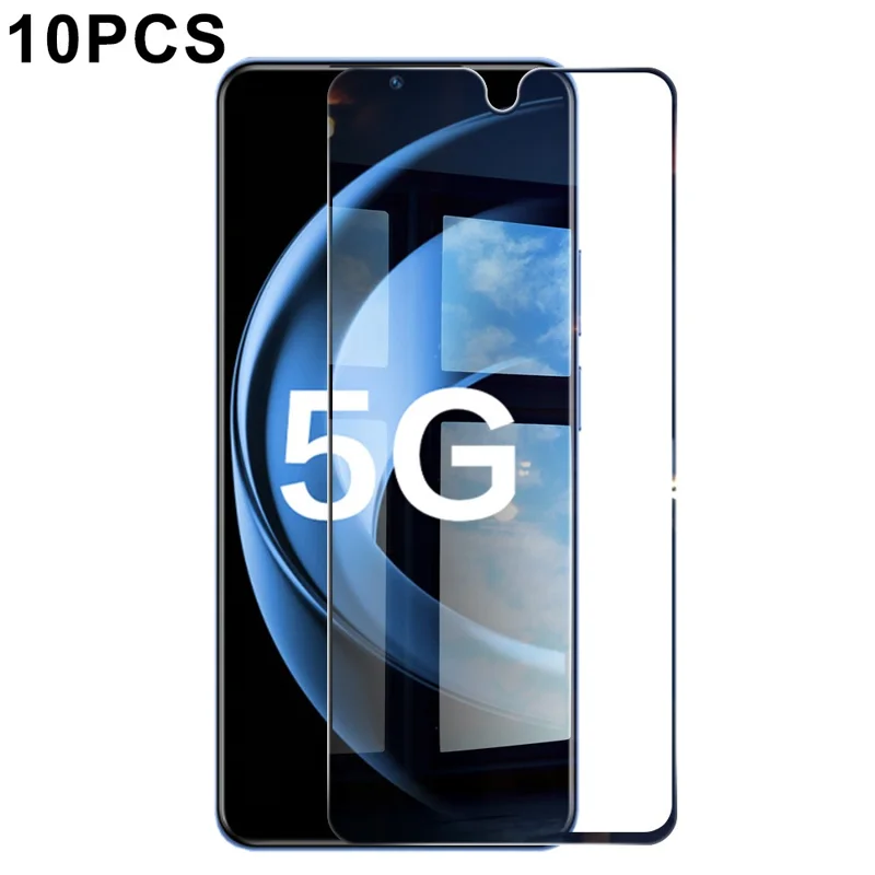 RURIHAI 10Pcs For Wiko Hi Enjoy 80S 5G  /  80 5G High Aluminium-Silicon Glass Film 0.26mm 2.5D Screen Protector