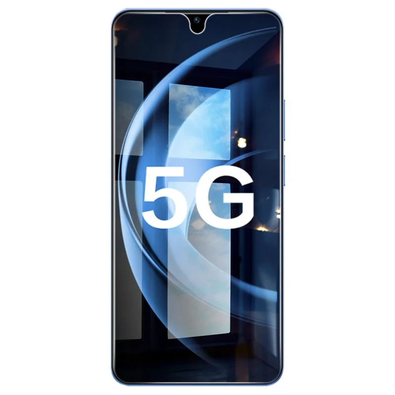 RURIHAI 10Pcs For Wiko Hi Enjoy 80S 5G  /  80 5G High Aluminium-Silicon Glass Film 0.26mm 2.5D Screen Protector