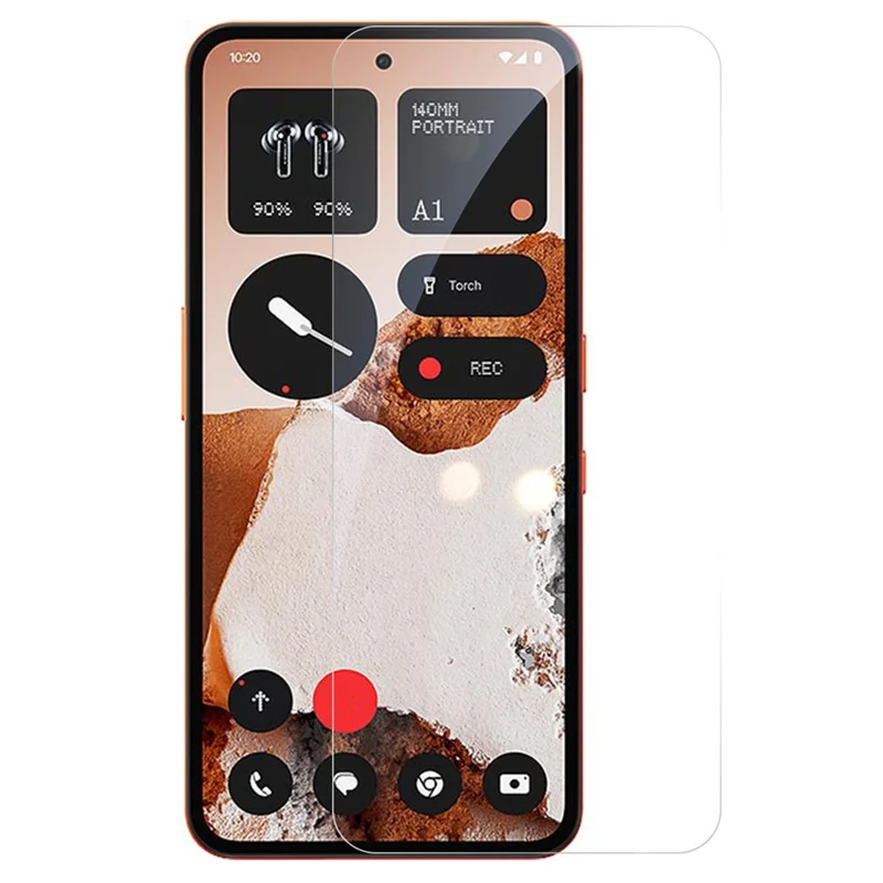 RURIHAI для Nothing CMF Phone 2 Pro защитное стекло 0,26 мм 2,5D из высокопрочного алюмосиликатного стекла