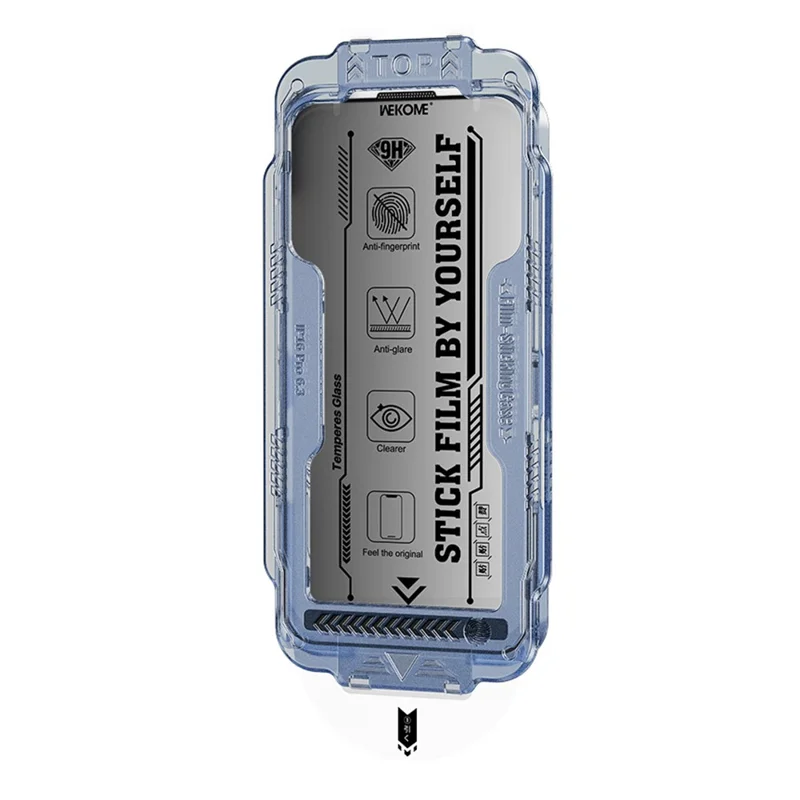 WEKOME WTP-116 For iPhone 13 Screen Protector 6D Curved Ultra-Fine Edge Privacy Tempered Glass Film