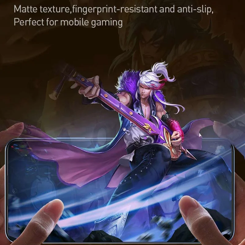 WEKOME WTP-117 For iPhone 13 Screen Protector 6D Curved Ultra-Fine Edge AR Matte Tempered Glass Film