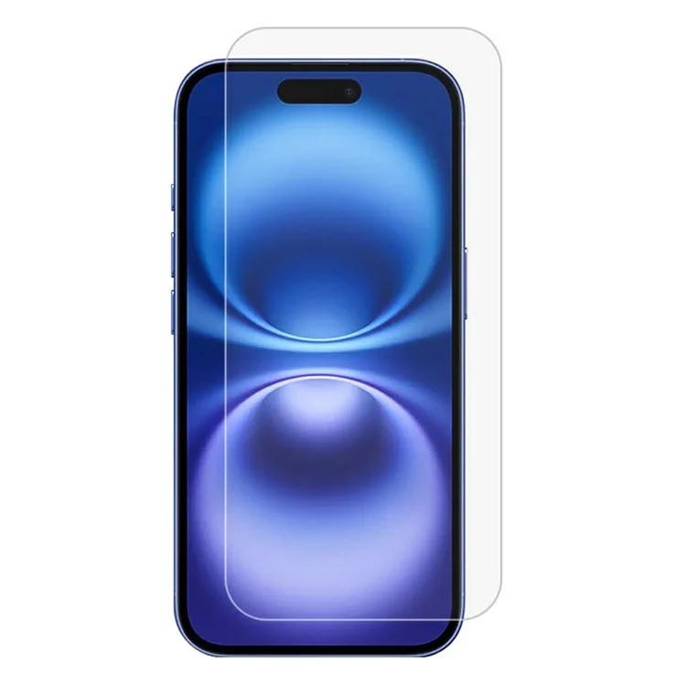Protection d'écran pour iPhone 17 Film de verre trempé ultra-clair bord incurvé de 0,3 mm