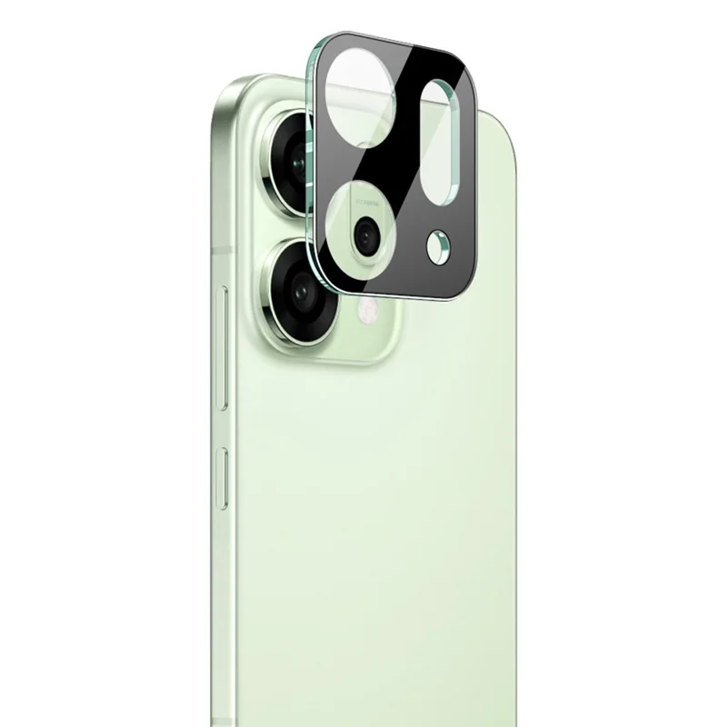 IMAK For Oppo Reno14 5G (Global) / (China) Tempered Glass Lens Film + Acrylic Cap (Black Version)