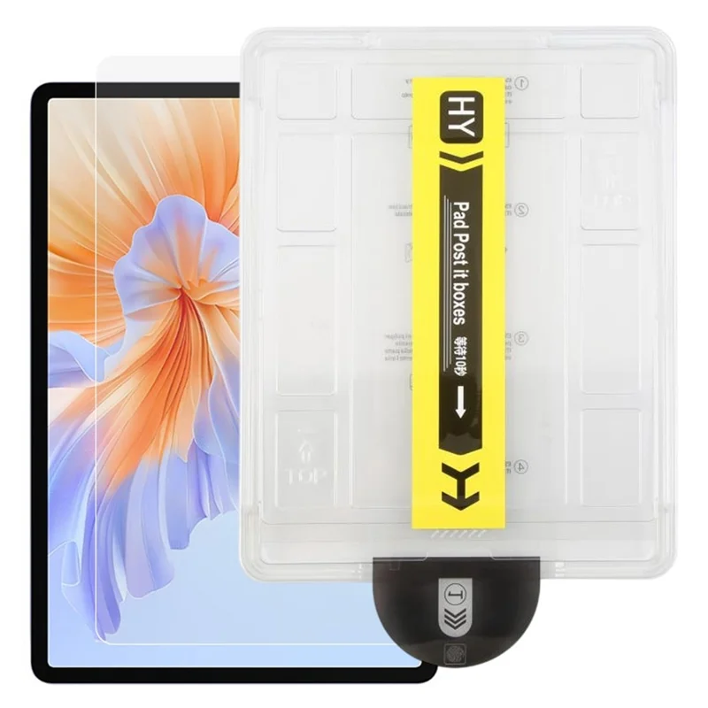 Screen Protector till Honor Pad V9, Härdat Glas, HD-film med Automatisk Dammsugare