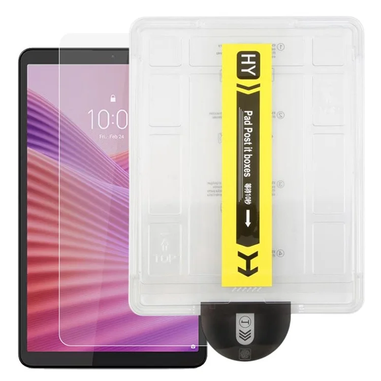 For Lenovo Tab K9  /  Tab One Screen Protector Tempered Glass HD Film with Automatic Dust Removal Tool