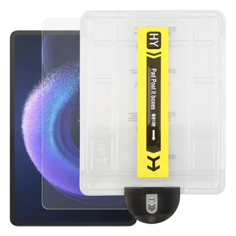Für Xiaomi Pad 6 Pro / Pad 6 Displayschutz Gehärtetes Glas HD-Folie mit automatischem Staubentfernungswerkzeug