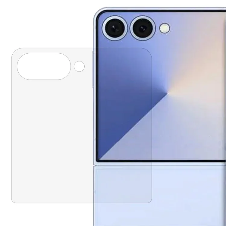 For Samsung Galaxy Z Flip7 5G Tempered Glass Rear Screen Film 0.3mm Anti-Shatter Film