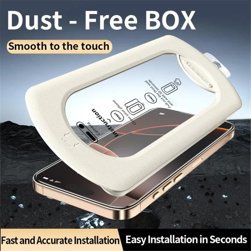For iPhone 16 Plus Screen Protector High Aluminium-Silicon Glass HD Film with Dust Removal Tool