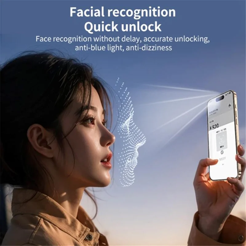 For iPhone 15 Pro Max Screen Protector High Aluminium-Silicon Glass 28 Degree Anti-Spy Film with Dust Removal Tool