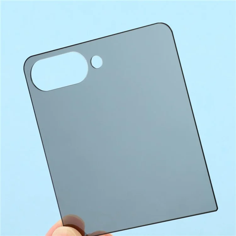 Für Samsung Galaxy Z Flip7 5G Anti-Spy Displayschutz Seidendruckgehärtetes Glas Kleiner Bildschirmschutz