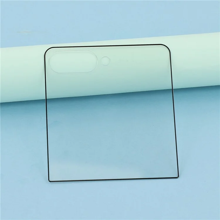 Für Samsung Galaxy Z Flip7 5G Kristallklarer Displayschutz Seidendruckgehärtetes Glas Displayschutzfolie für kleinen Bildschirm