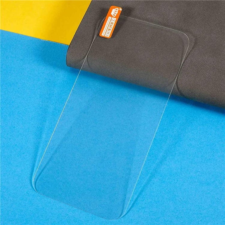 For iPhone 17 Pro Max Screen Protector Electroplated Large Arc Edge High Aluminum-Silicon Tempered Glass Film