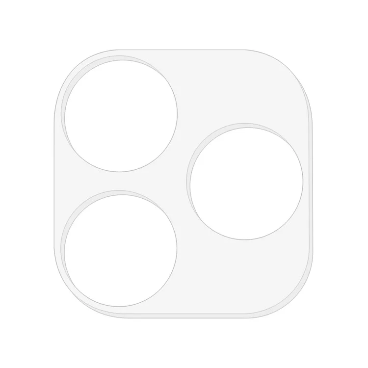 For iPhone 17 Pro Max Camera Lens Protector Partial Coverage 9H Tempered Glass Back Lens Film