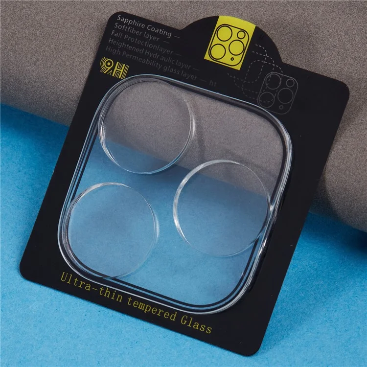 For iPhone 17 Pro Max Camera Lens Protector Partial Coverage 9H Tempered Glass Back Lens Film