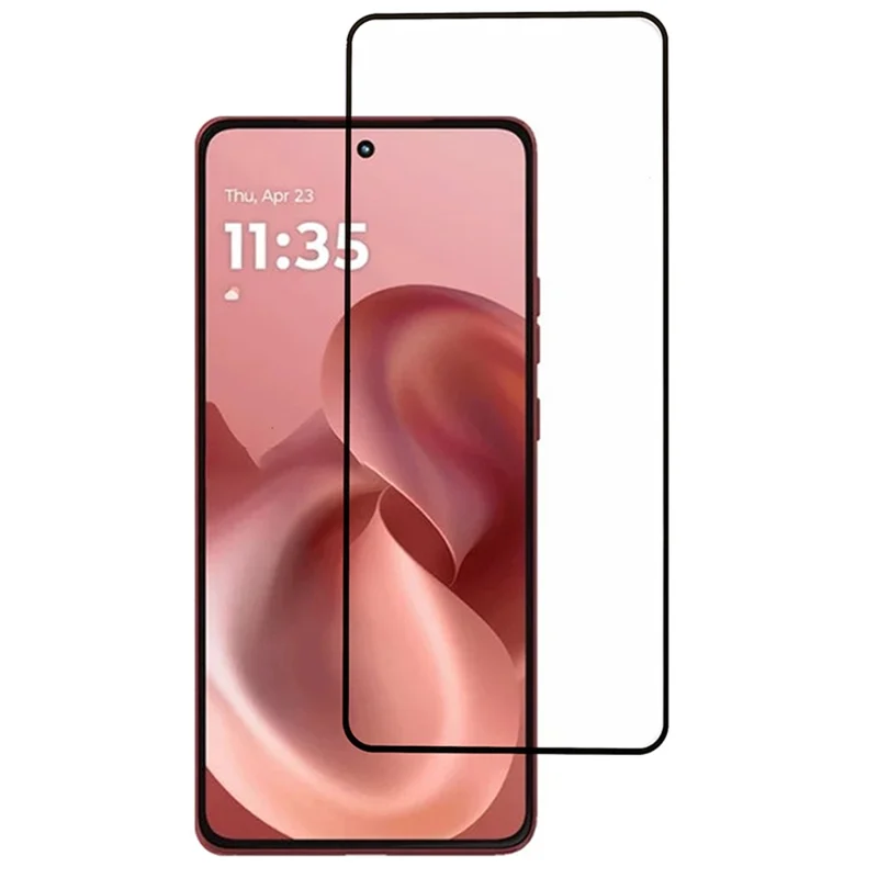 For Motorola Moto G86 5G / G86 Power 5G Tempered Glass Screen Protector Full Glue Silk Printing Film