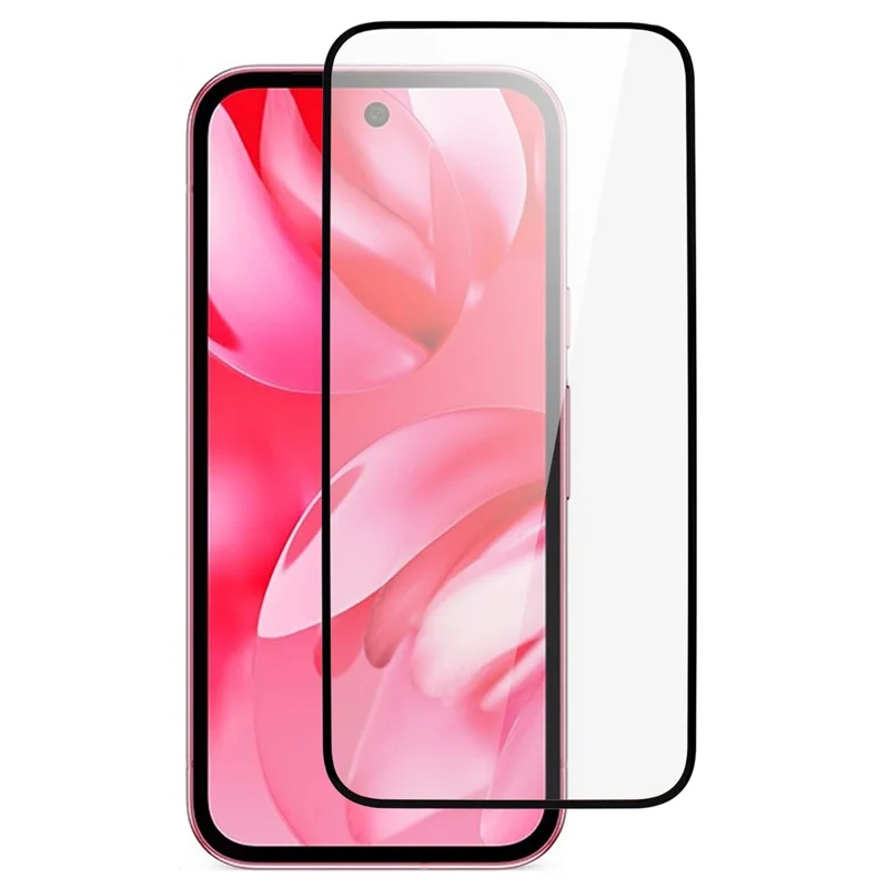 Für Google Pixel 9a Displayschutz Seidendruckfolie Vollflächiger Kleber HD Klare Schutzfolie