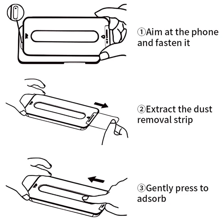 RURIHAI Funda Transparente de TPU para iPhone 15 Pro con Instalación Fácil y Película de Vidrio de Aluminio-Silicio de Alta Calidad