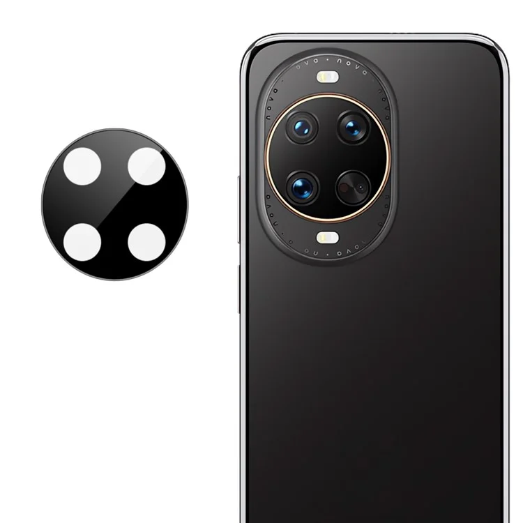 IMAK For Huawei nova 14 Ultra 5G Tempered Glass Camera Lens Protector with Self Positioning Frame (Black Version)
