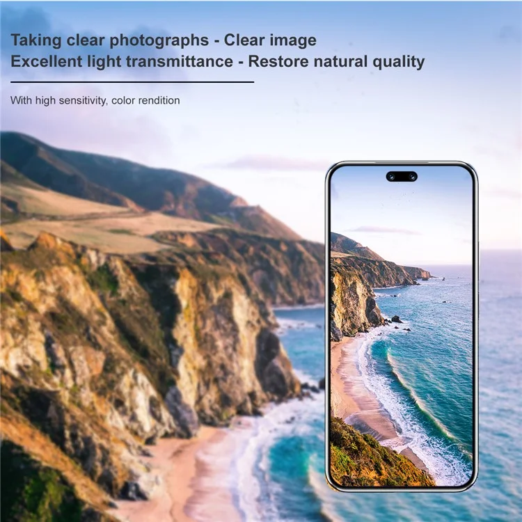 IMAK For Huawei nova 14 Ultra 5G Tempered Glass Camera Lens Protector with Self Positioning Frame (Black Version)