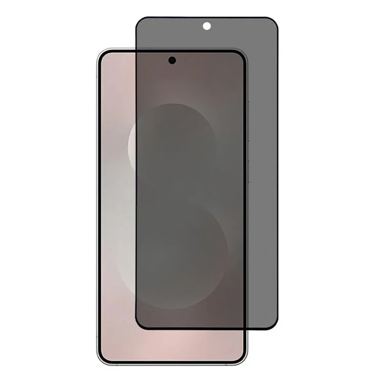 Pour Samsung Galaxy S25 Edge Protection d'écran Confidentialité Impression sur Soie Verre Trempé Anti-Espion