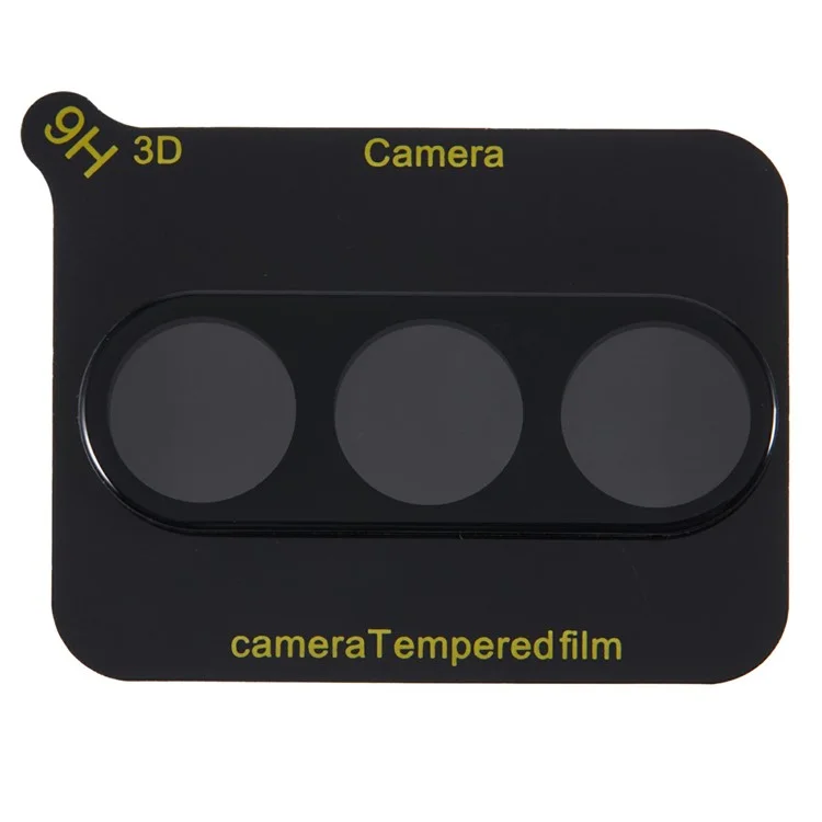 Protetor de Lente para Câmera do Samsung Galaxy Z Fold7 5G, Vidro Temperado, Impressão em Seda Preta, Película de Lente HD Transparente