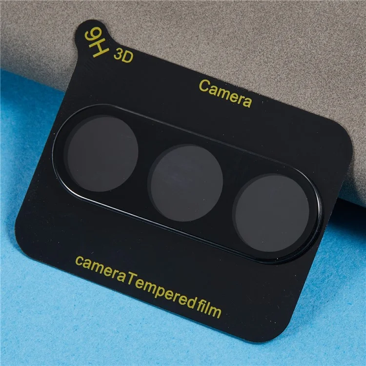 Protetor de Lente para Câmera do Samsung Galaxy Z Fold7 5G, Vidro Temperado, Impressão em Seda Preta, Película de Lente HD Transparente