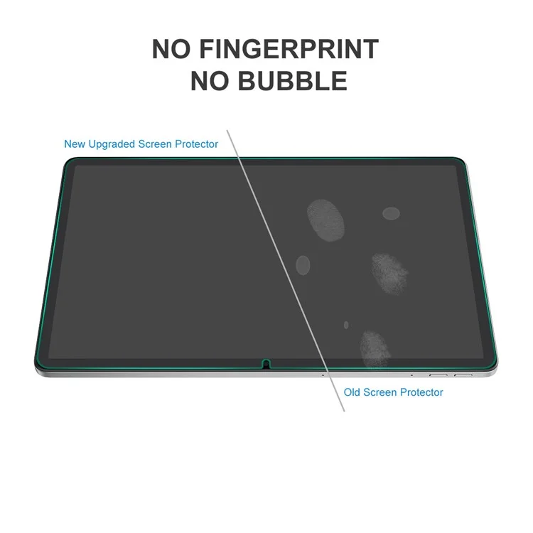 ENKAY HAT PRINCE 2Pcs / Set pour Lenovo Tab P11 Pro Gen 2 / P11 Pro 2022 Protecteur d'écran adhésif à pleine colle 9H 2.5D Bord incurvé 0.33mm Film en verre trempé anti-explosion