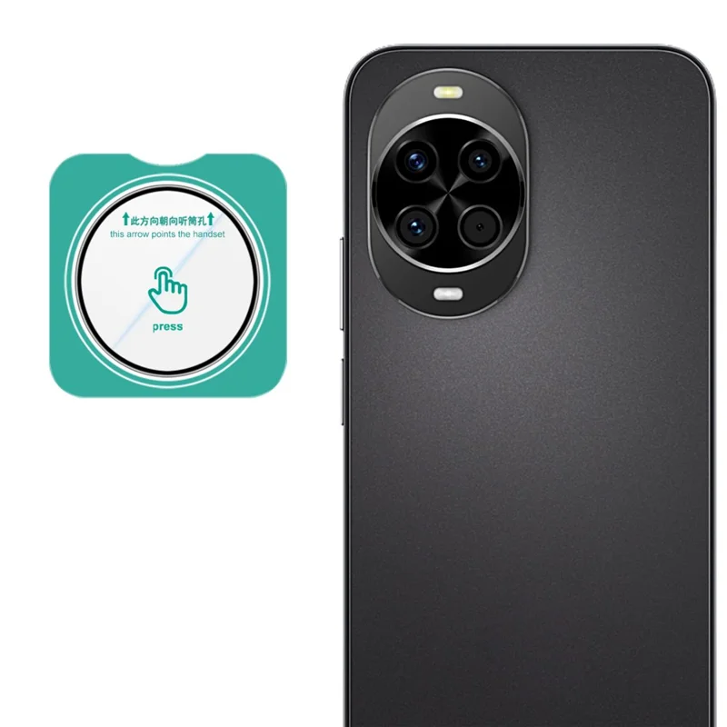 IMAK For Huawei nova 14 5G Camera Lens Protector Tempered Glass Lens Film with Self Positioning Frame